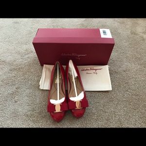 Salvatore Ferragamo Varina Ballerina Flats
